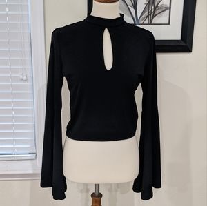 NWOT forever 21 long sleeve crop top